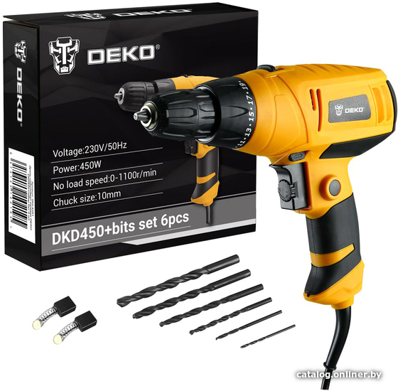 

Дрель-шуруповерт Deko DKD450 SET 063-4281