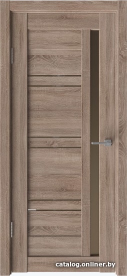 

Межкомнатная дверь IstokDoors Микс-8 ДЧ 70x200 (спил седой/стекло бронза)