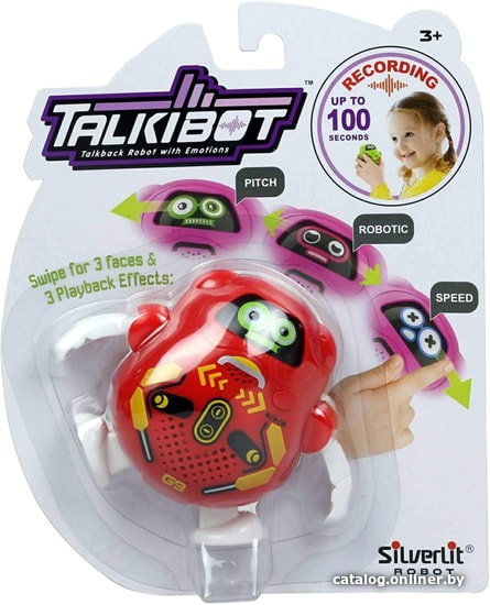 

Интерактивная игрушка Silverlit Робот Токибот 88535S-1 (красный)
