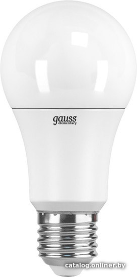 

Светодиодная лампочка Gauss Elementary A60 E27 15 Вт 3000 K 23215