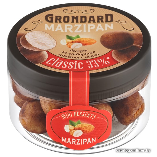 

Grondard Марципановая картошка Classic 33% 160 г
