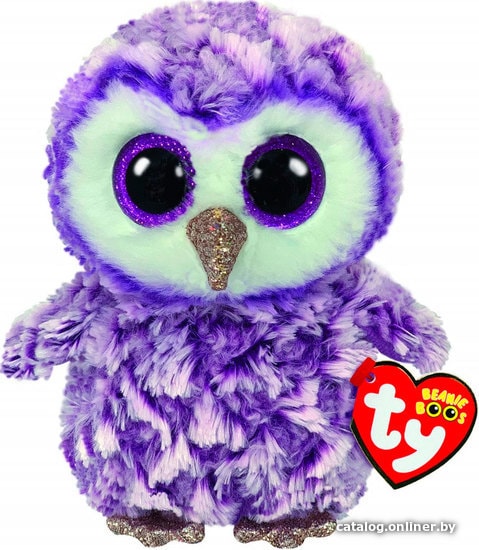 

Классическая игрушка Ty Beanie Boos Сова Moonlight 36325