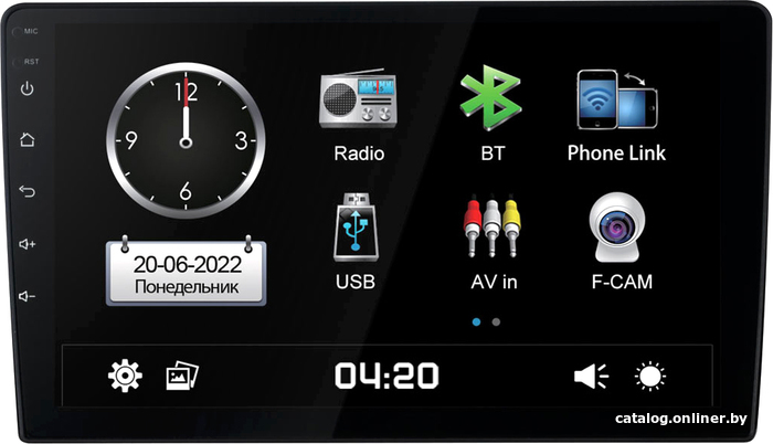 

USB-магнитола Incar ADF-7709