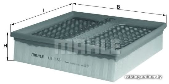 

Воздушный фильтр Mahle Knecht LX312