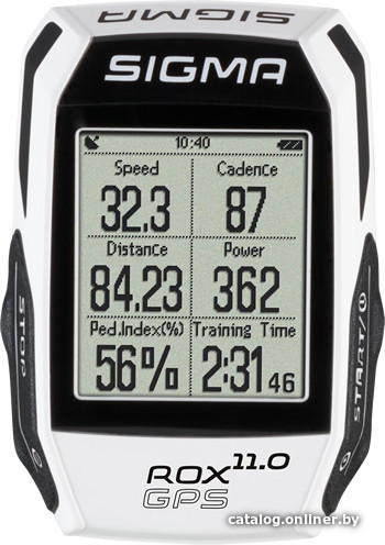 

Велокомпьютер Sigma ROX GPS 11.0 Set (белый)