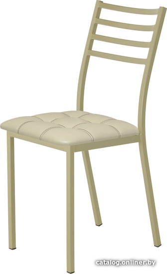 

Стул AMC Comfort 4.73 (кожзам, слоновая кость/золотой)