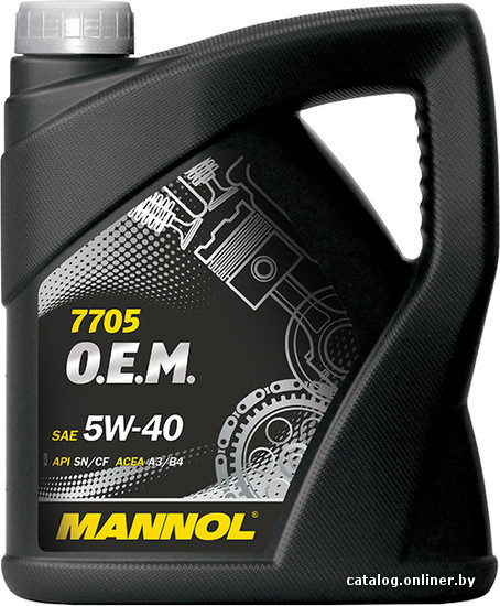 

Моторное масло Mannol O.E.M. for Renault Nissan 5W-40 4л