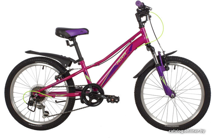 

Детский велосипед Novatrack Valiant 6.V 20 2022 20SH6V.VALIANT.PN22 (розовый)