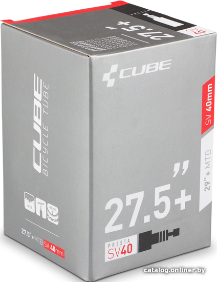 

Велокамера Cube 27.5" MTB SV 40 mm 13565