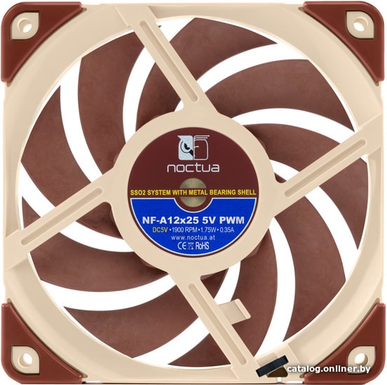 

Вентилятор для корпуса Noctua NF-A12x25 5V PWM