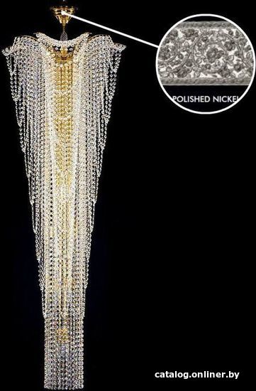 

Подвесная люстра ArtGlass Melanie Dia 550X1500 Nickel Ce