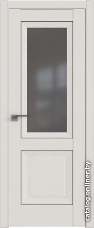 

Межкомнатная дверь ProfilDoors 2.88U 60x200 (дарквайт, стекло графит)