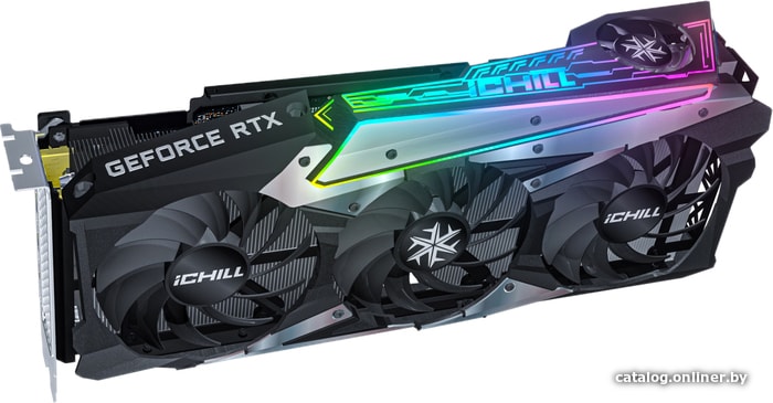 

Видеокарта Inno3D GeForce RTX 3070 iChill X4 LHR 8GB GDDR6 C30704-08D6X-1710VA35H