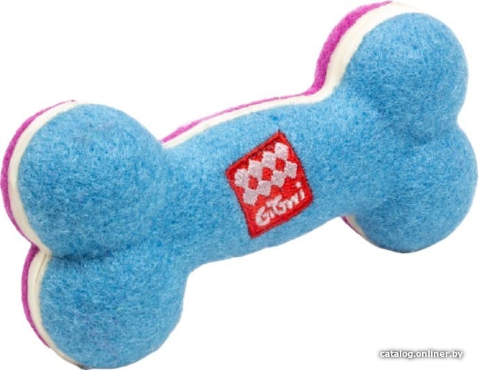

Игрушка для собак GiGwi Кость малая с пищалкой 75002