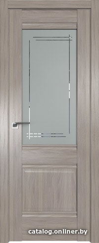 

Межкомнатная дверь ProfilDoors 2X 70x200 (орех пекан/стекло мадрид)