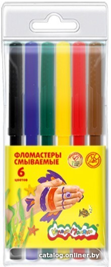 

Фломастеры Каляка-Маляка ФКМ06 (6 цв)