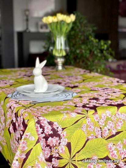 

Скатерть Atmosfera Home Home Каштан ПК-145x200