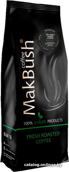 

Кофе MakBush Смесь 85/15 (100% Arabica №2) зерновой 1 кг