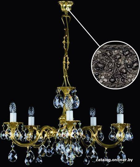 

Подвесная люстра ArtGlass Alice V. Black Mat (Komax)