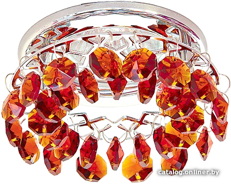 

Точечный светильник Акцент Crystal 540 (хром/прозрачный/красный)