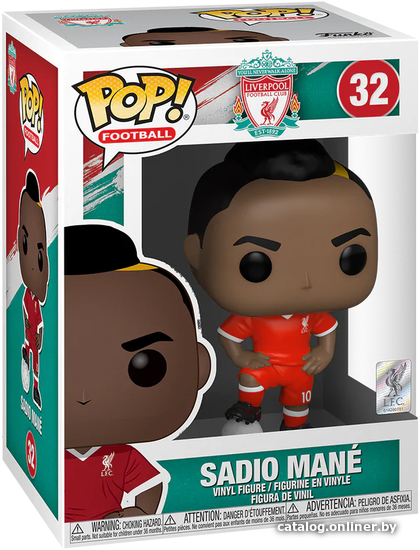 

Фигурка Funko POP! Football. Liverpool - Sadio Mane 47257