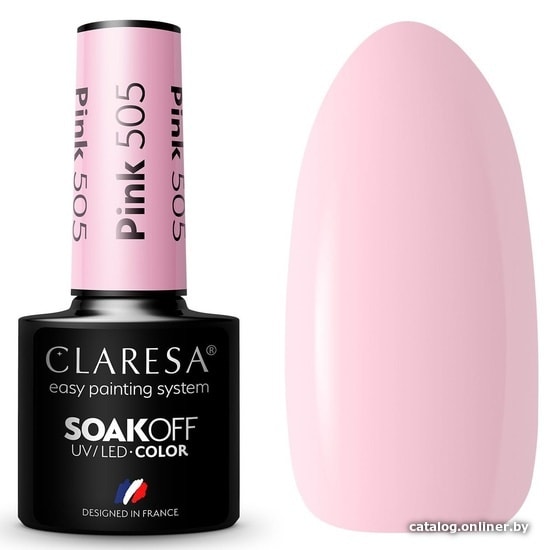 

Гель-лак Claresa Hybrid Pink 505 5 мл