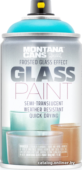 

Краска Montana Glass Paint GP6115 483103 0.25 л (matt teal)