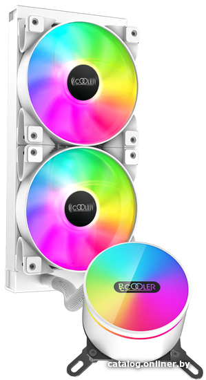 

Кулер для процессора PCCooler GI-CX240 ARGB White Edition