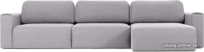 

Угловой диван Divan Санту-2 Textile Grey (рогожка apollo dove, серый)