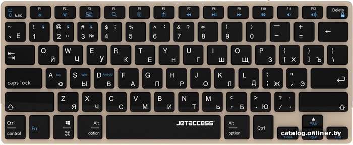 

Клавиатура Jet.A SlimLine K2 BT (золотистый)