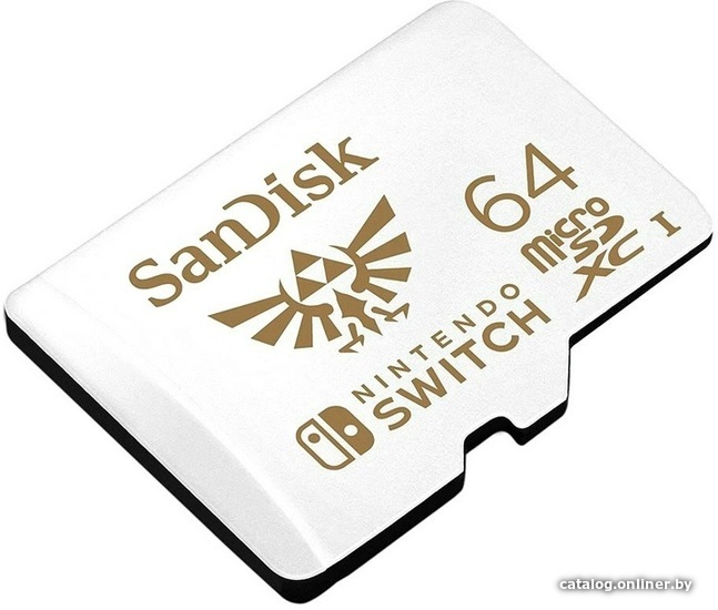 

Карта памяти SanDisk For Nintendo Switch microSDXC SDSQXAT-064G-GN3ZN 64GB