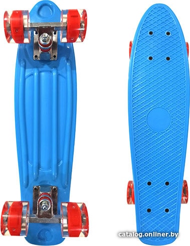 

Пенниборд Display Penny Board 21" LED (голубой/красный)