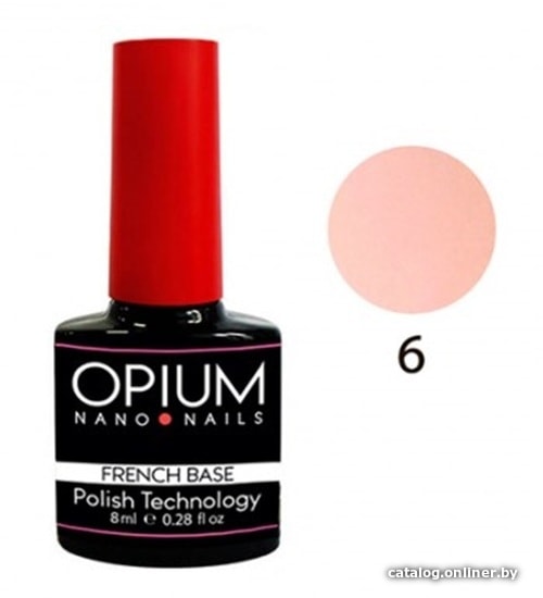 

Основа Opium French nano nails base color 6 8 мл