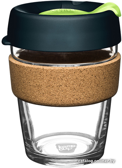 

Многоразовый стакан KeepCup Brew Cork M Black 340мл (темно-синий)