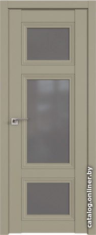 

Межкомнатная дверь ProfilDoors 2.105U 80x200 (шелгрэй, стекло графит)