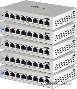 

Управляемый коммутатор 2-го уровня Ubiquiti UniFi Switch 8 [US-8-5]