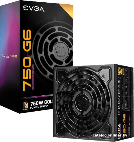 

Блок питания EVGA SuperNOVA 750 G6 220-G6-0750-X2
