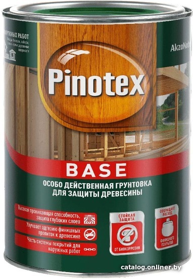 

Алкидная грунтовка Pinotex Base 5195600 (1 л)