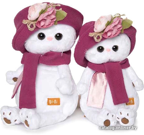 

Классическая игрушка BUDI BASA Collection Кошечка Ли-Ли в панаме и шарфе LK24-011 (24 см)