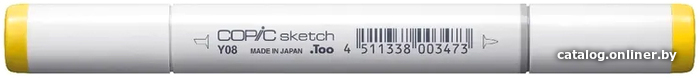 

Маркер художественный Copic Sketch Y-08 21075192 (кислотно-желтый)