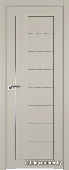 

Межкомнатная дверь ProfilDoors 17U 90x200 (шеллгрей, стекло дождь белый)