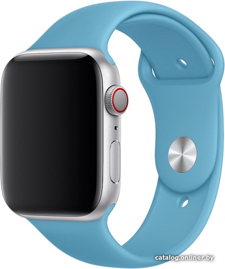

Ремешок Apple спортивный 44 мм (синие сумерки, S/M и M/L) MV6D2