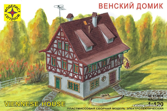 

Сборная модель Моделист Венский домик 412004