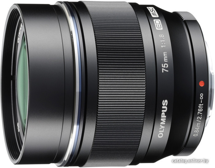 

Объектив Olympus M.Zuiko Digital ED 75mm 1:1.8 (черный)