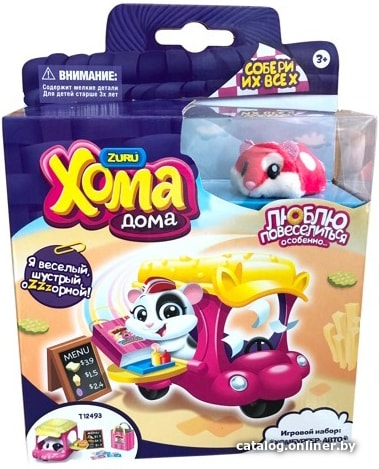 

Интерактивная игрушка Zuru Хома дома - Хомбургер-авто Чипа