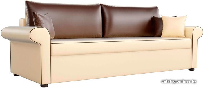 

Диван Mebelico Милфорд 60785 (бежевый/коричневый)