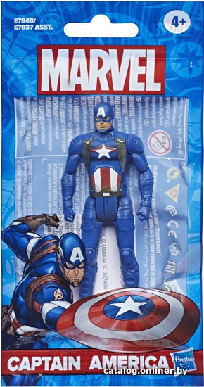 

Экшен-фигурка Hasbro Капитан Америка E78375L02