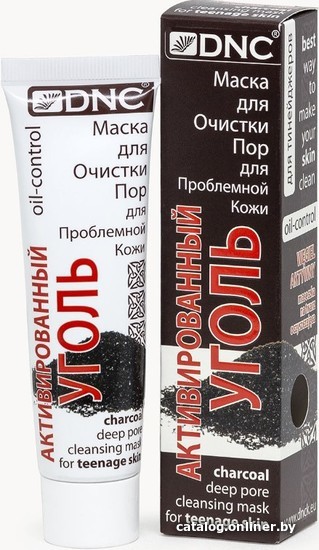 

DNC Маска для лица кремовая Активированный уголь Для очистки пор для проблемной кожи 50 мл
