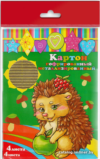 

Набор цветного картона Феникс+ 33999 (4 цвета)
