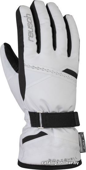 

Перчатки Reusch Hannah R-Tex XT 6031213 1101 (р-р 7.5, white/black)